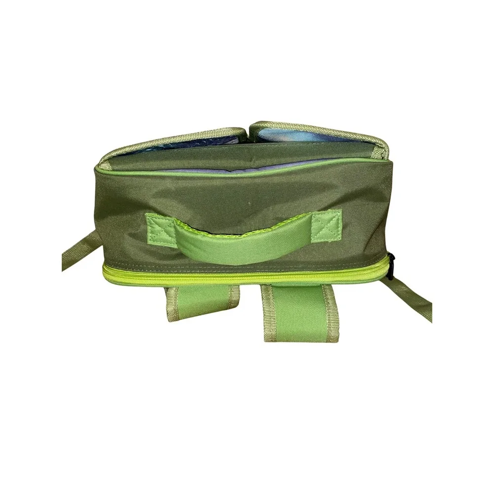 Lakeshore Dinosaur Volcano Fold Out Play‎ Mat Carry Case Kids Pretend Play